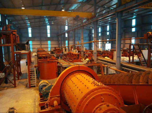 越南800t/d石墨礦項目現(xiàn)場